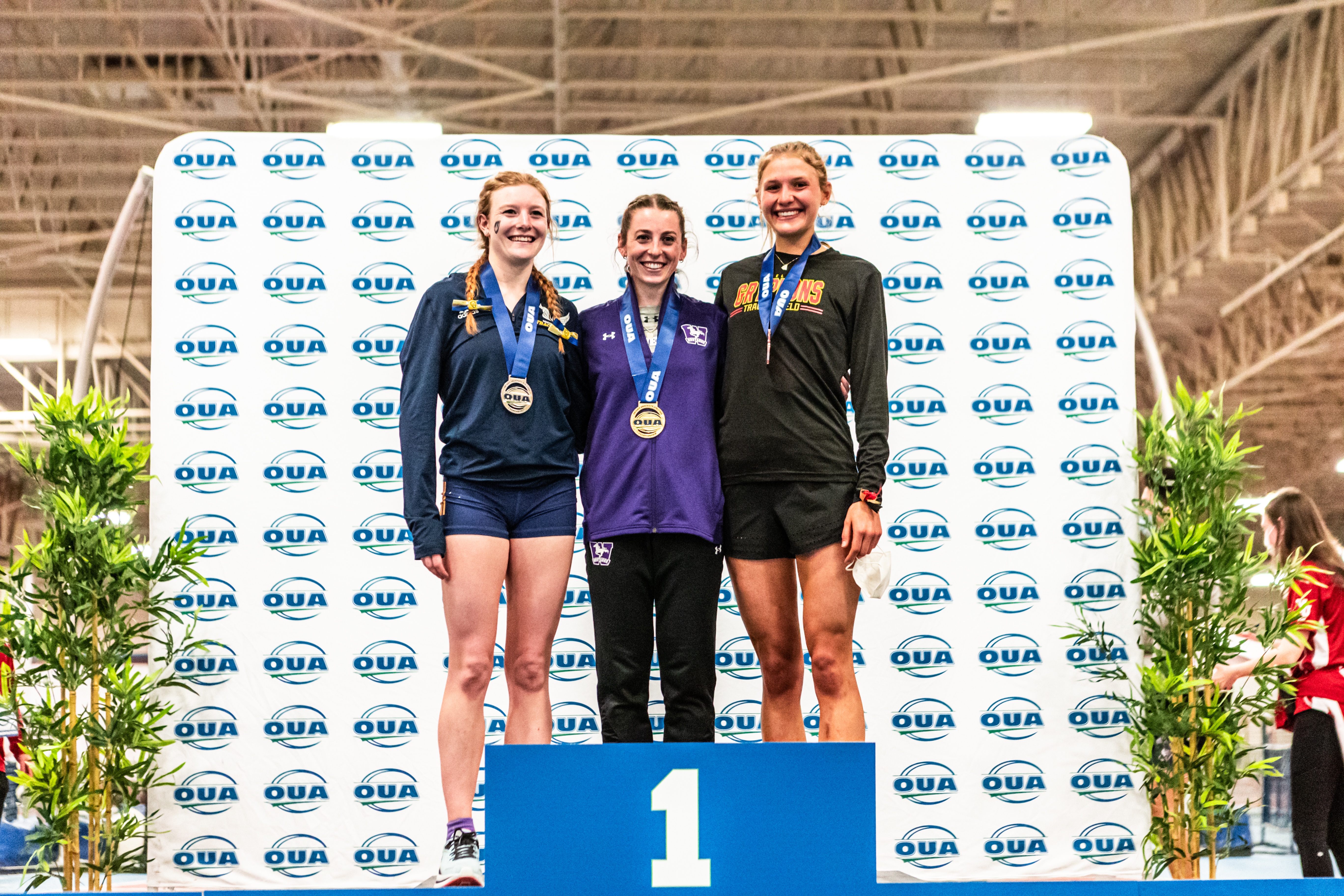 Kiana Gibson competing