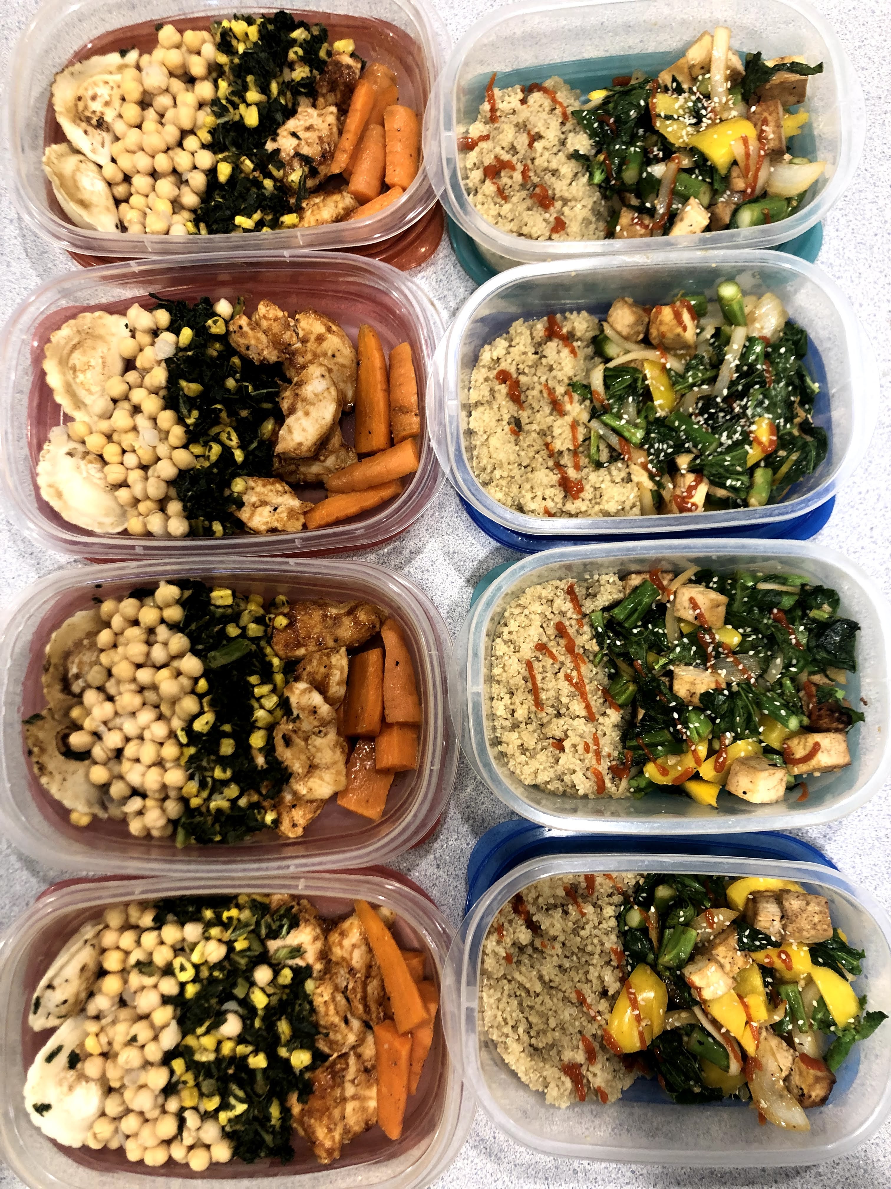 Meal prep by Kiana Gibson