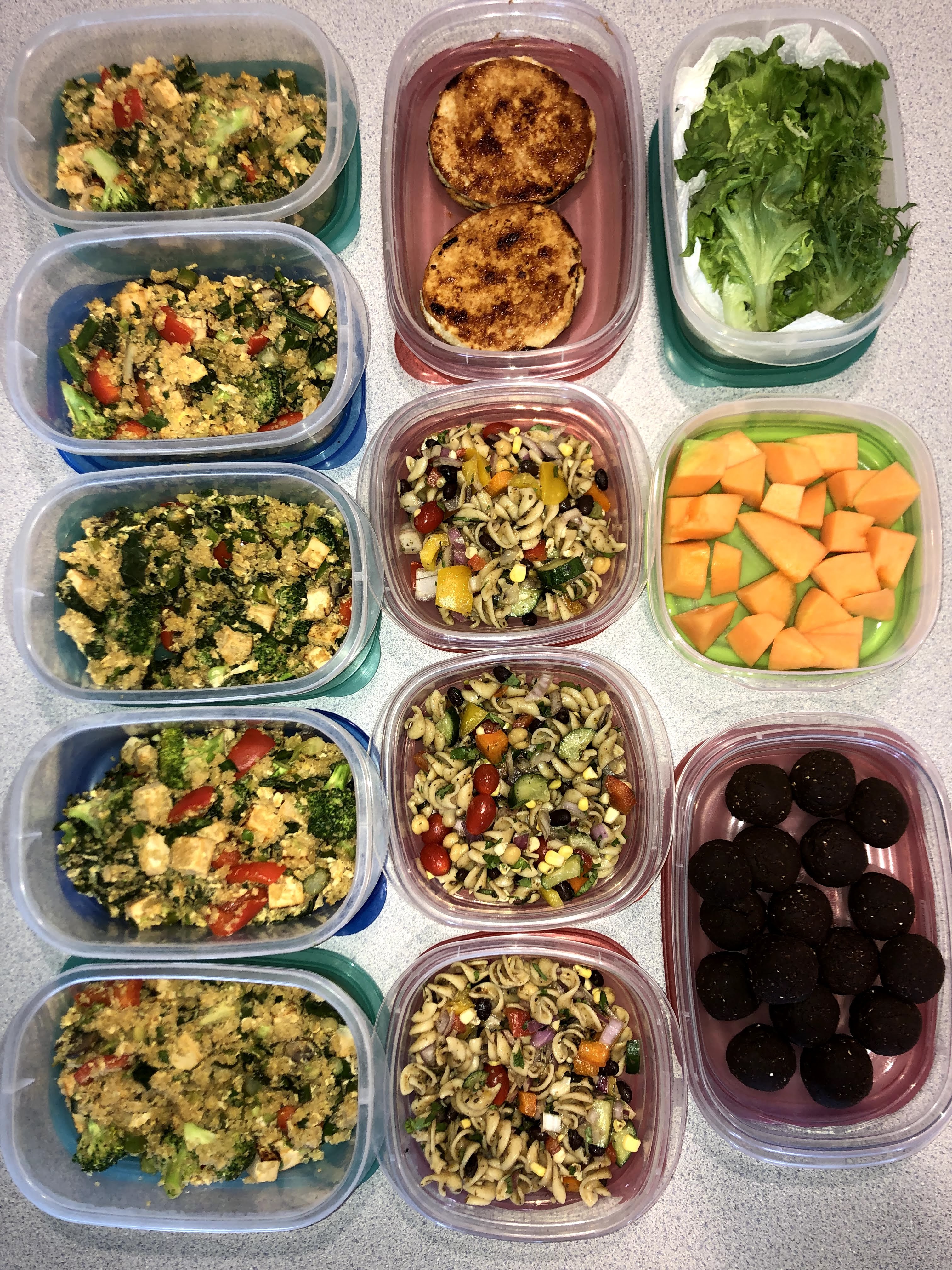 Meal prep by Kiana Gibson