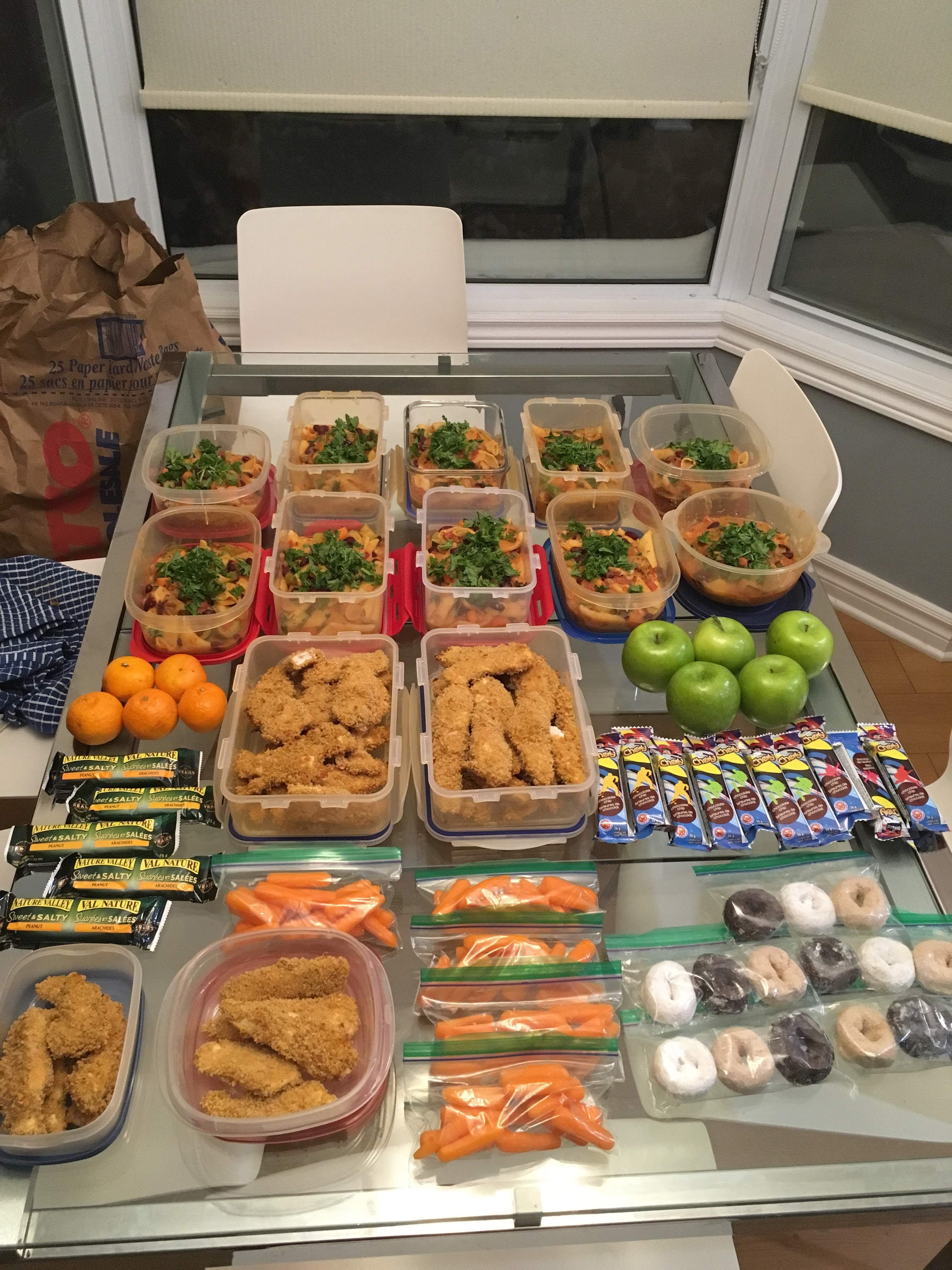 Meal prep by Kiana Gibson