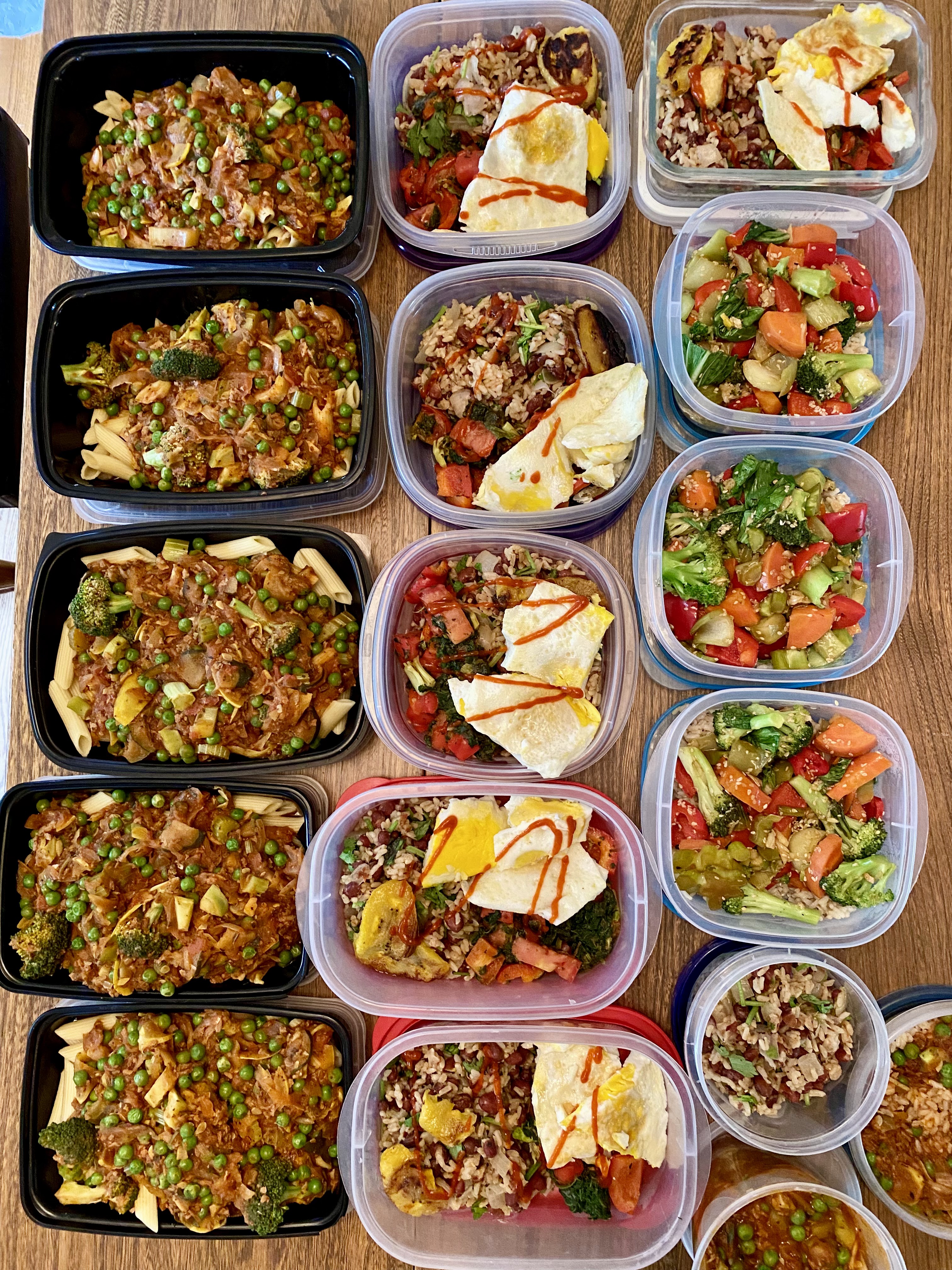 Meal prep by Kiana Gibson